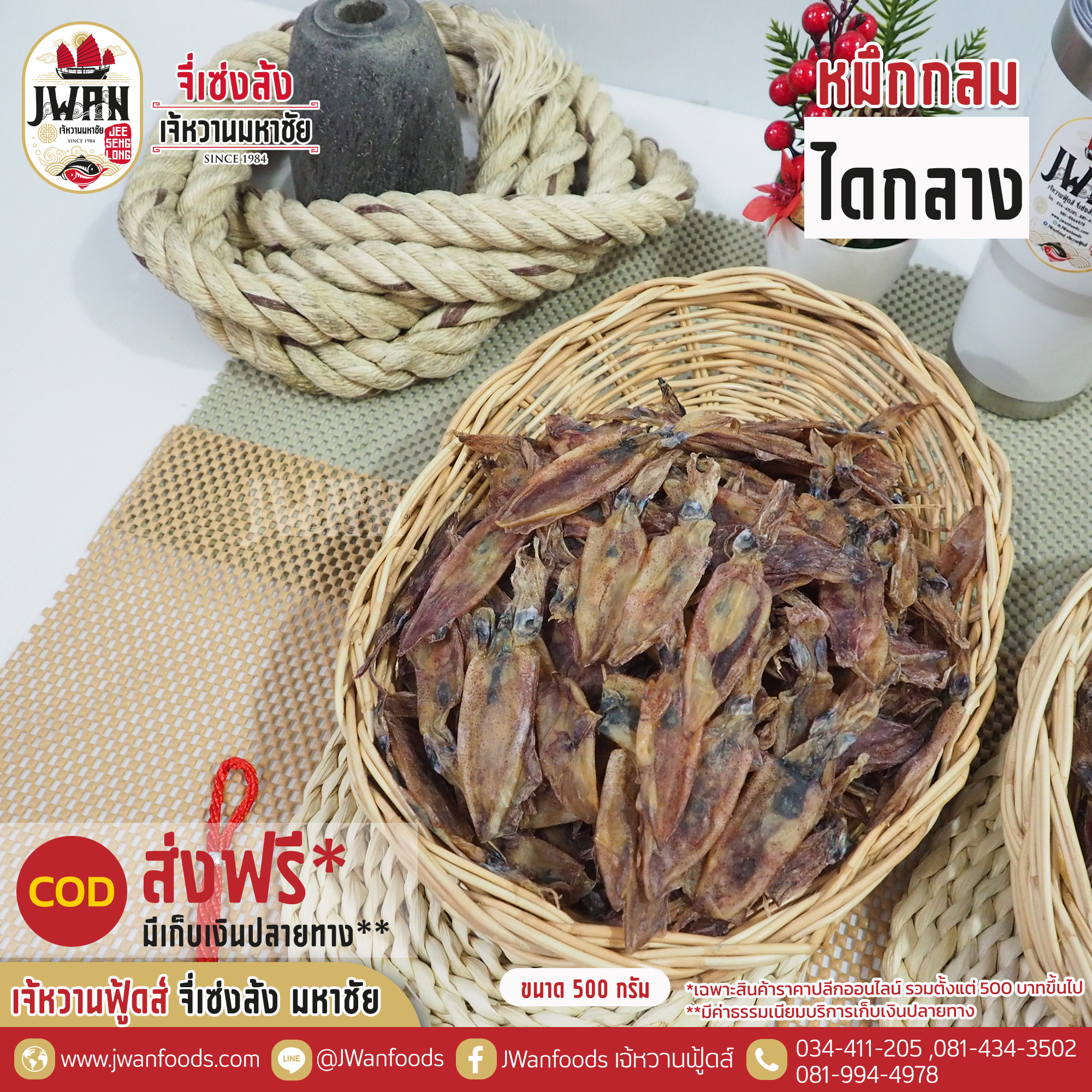 หมึกกลมไดกลาง